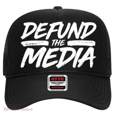 Defund The Media Distressed Hat