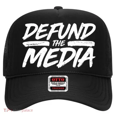 Defund The Media Distressed Hat