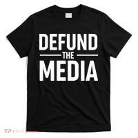 Defund The Media Protest T-Shirt thumb 0