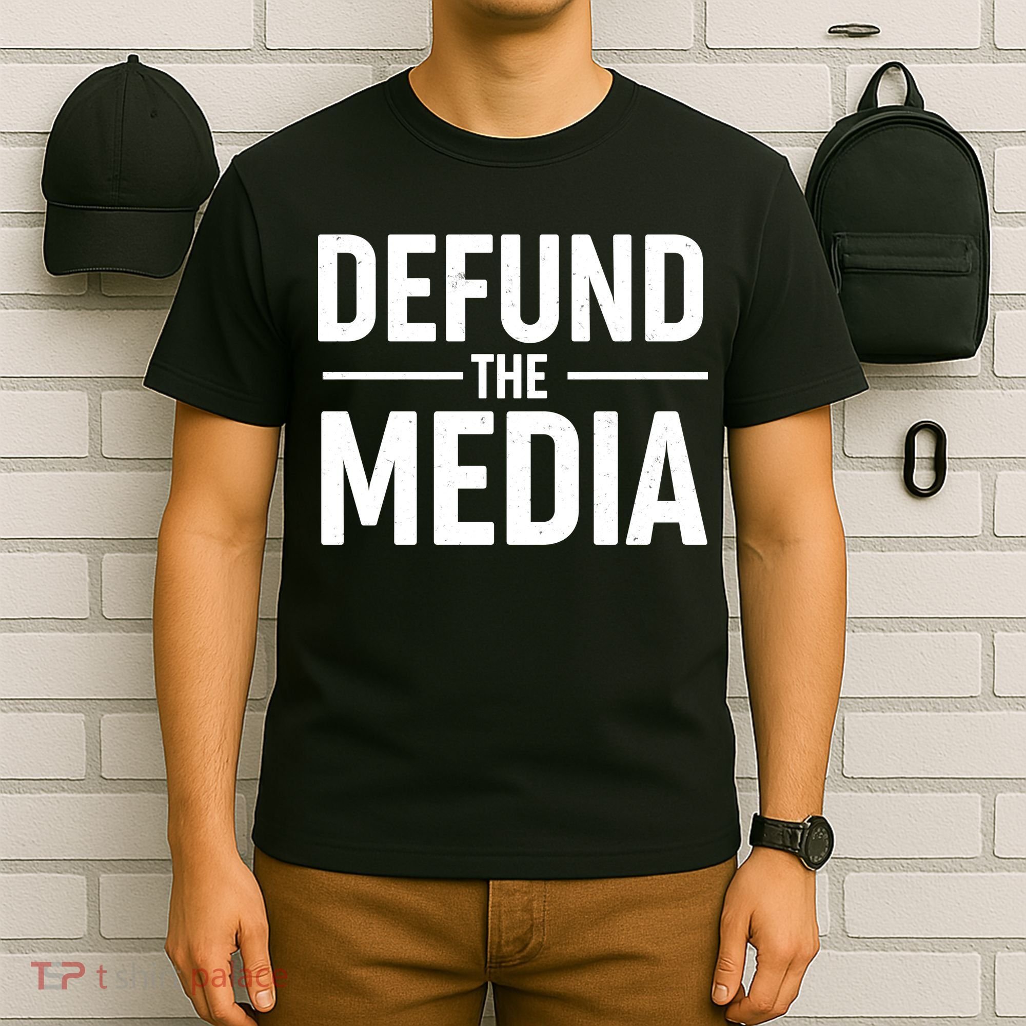Defund The Media Protest T-Shirt