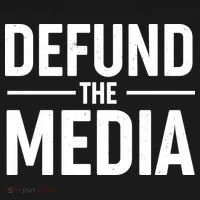 Defund The Media Protest T-Shirt thumb 7