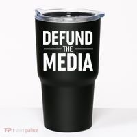 Defund The Media Protest Tumbler thumb 0
