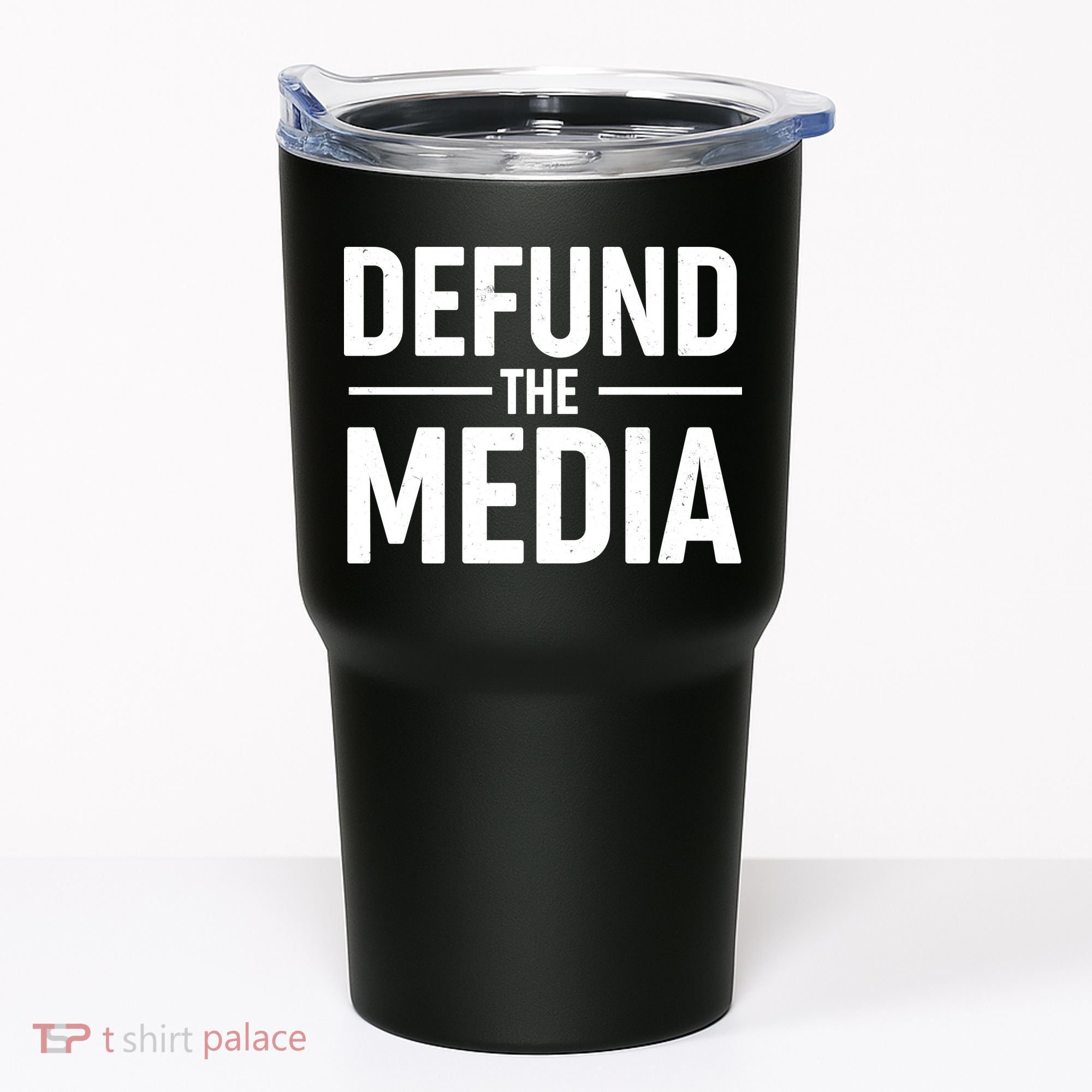Defund The Media Protest Tumbler