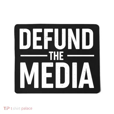 Defund The Media Protest Mousepad