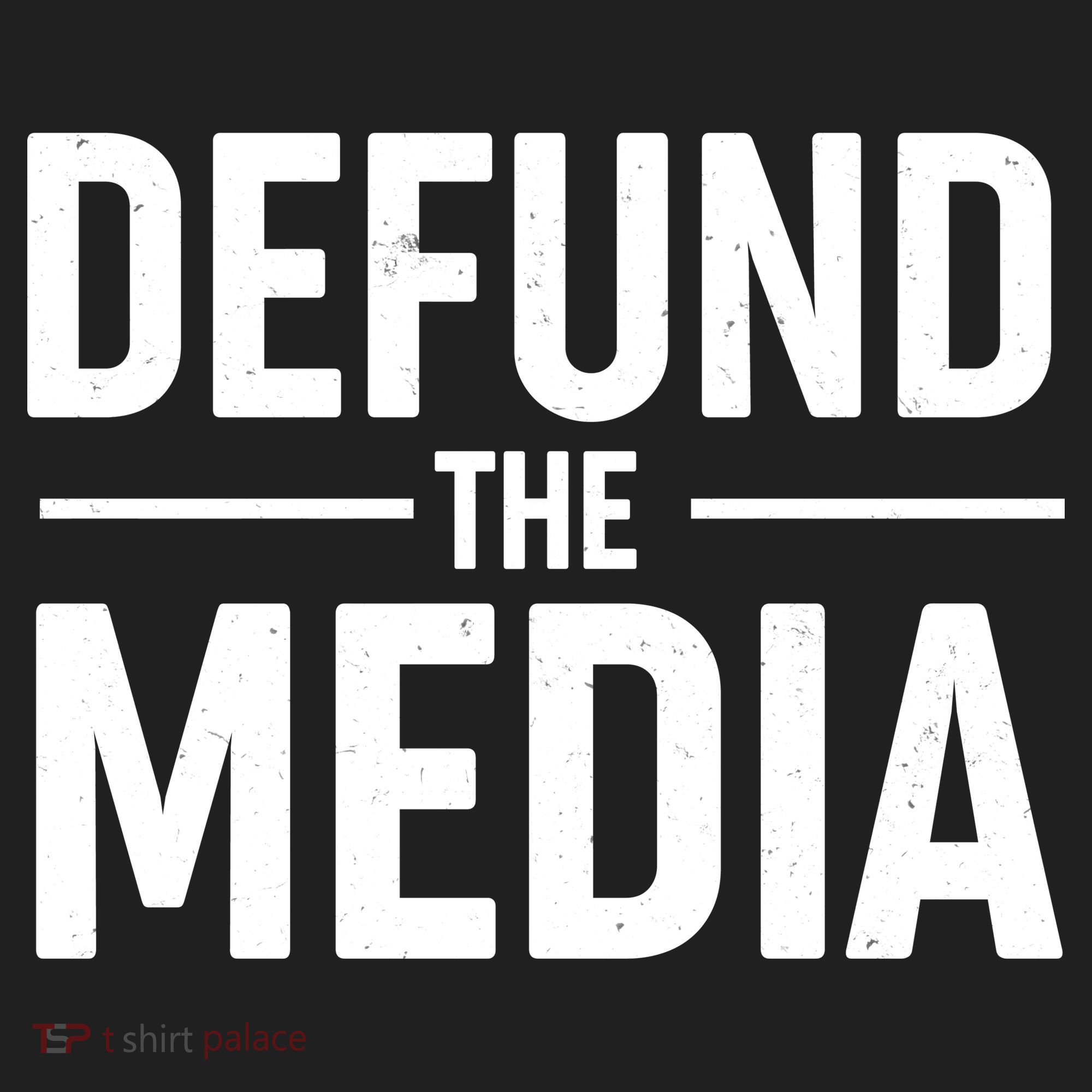 Defund The Media Protest Golf Towel