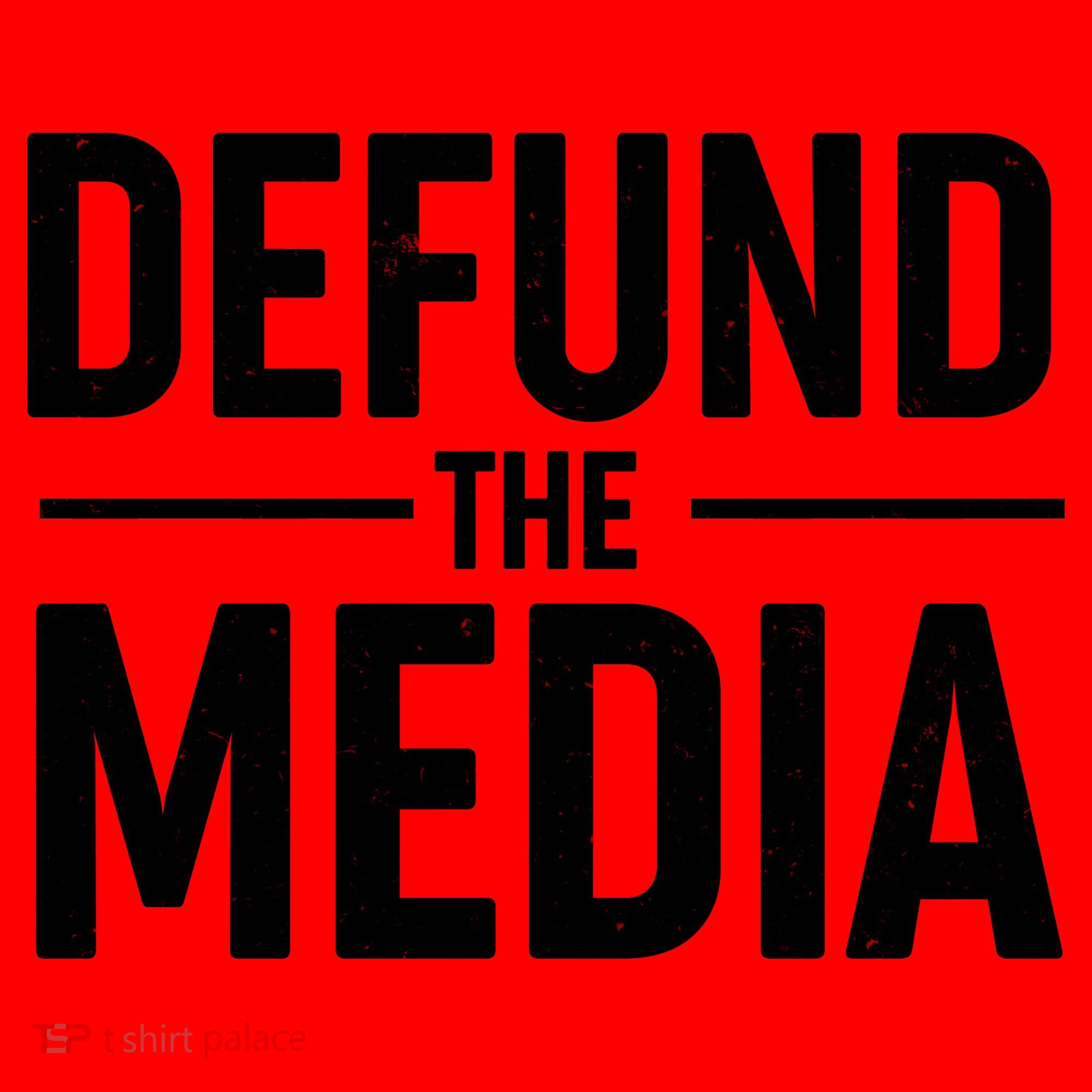 Defund The Media Protest Santa Hat