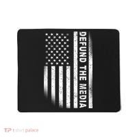 Defund The Media US Flag Mousepad thumb 0