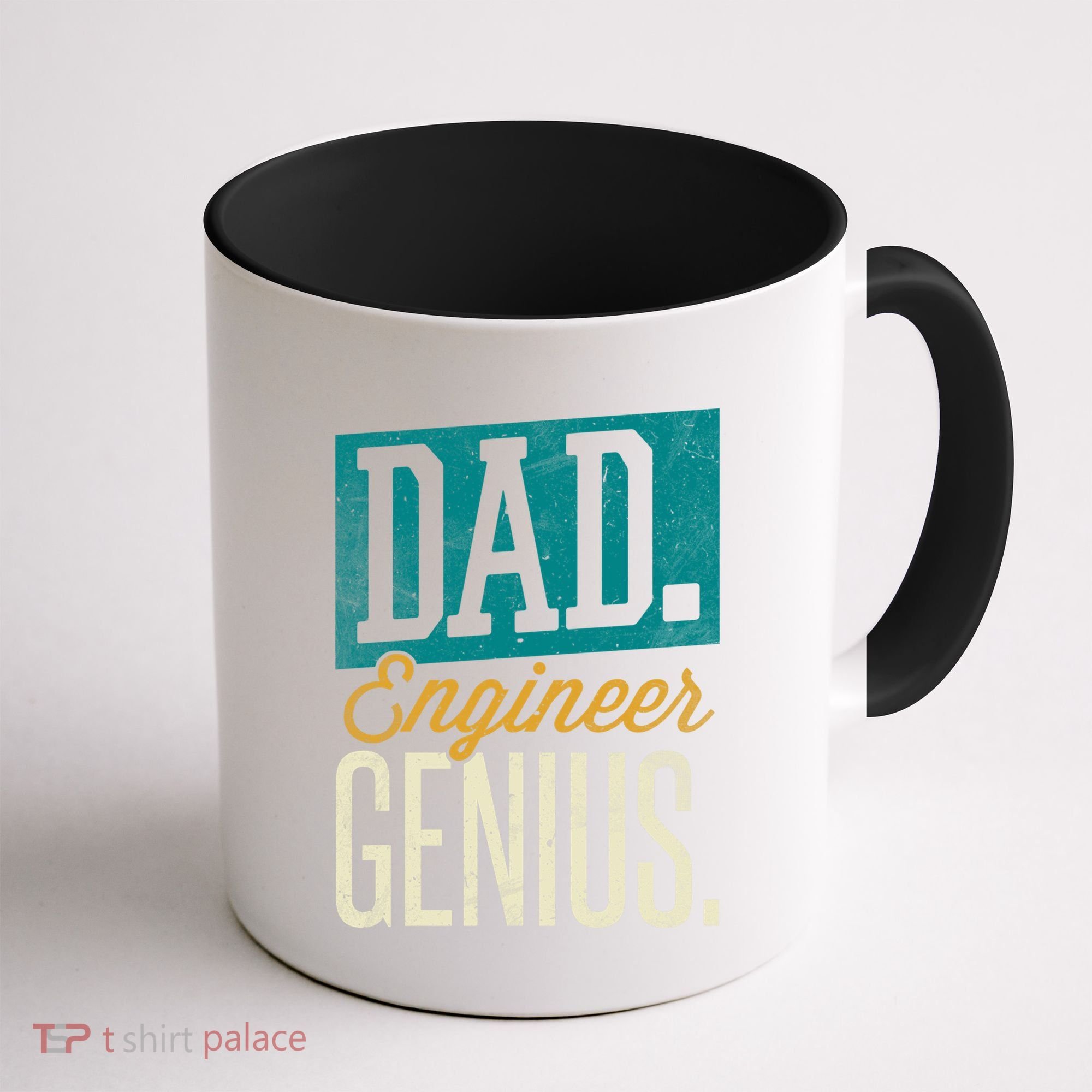 Dad Engineer Genius Engineer Dads Engineer Husbands Meaningful Gift Coffee Mug