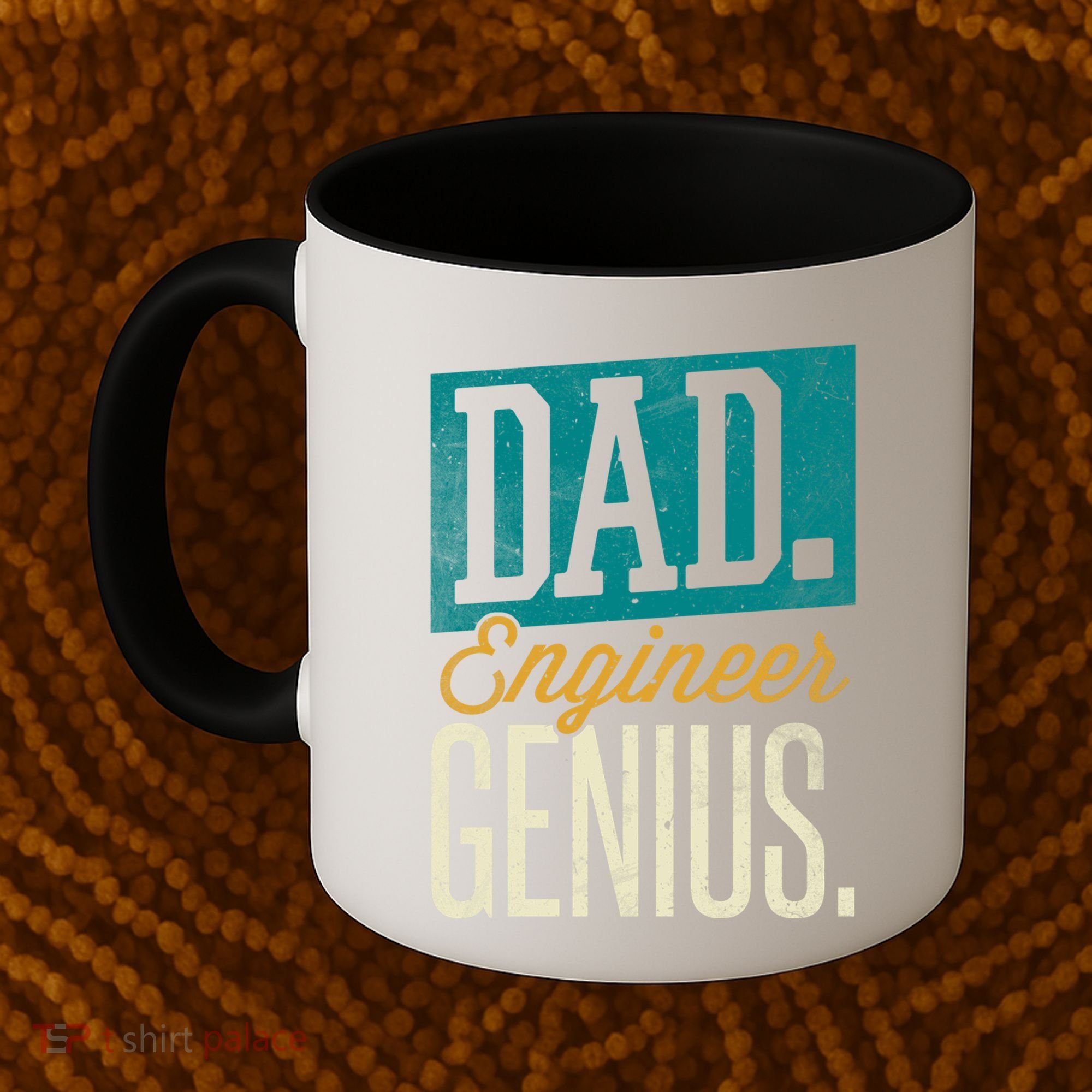Dad Engineer Genius Engineer Dads Engineer Husbands Meaningful Gift Coffee Mug