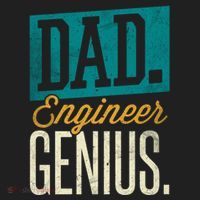 Dad Engineer Genius Engineer Dads Engineer Husbands Meaningful Gift Beanie thumb 2