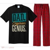 Dad Engineer Genius Engineer Dads Engineer Husbands Meaningful Gift Pajama Set thumb 0