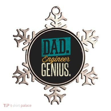 Dad Engineer Genius Engineer Dads Engineer Husbands Meaningful Gift Ornament
