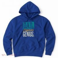 Dad Engineer Genius Engineer Dads Engineer Husbands Meaningful Gift Hoodie thumb 0