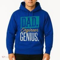 Dad Engineer Genius Engineer Dads Engineer Husbands Meaningful Gift Hoodie thumb 2