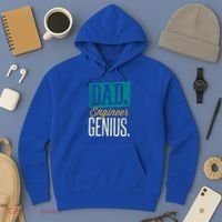 Dad Engineer Genius Engineer Dads Engineer Husbands Meaningful Gift Hoodie thumb 3