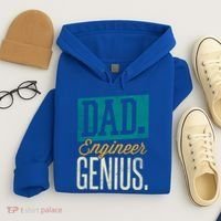 Dad Engineer Genius Engineer Dads Engineer Husbands Meaningful Gift Hoodie thumb 4