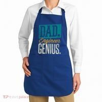 Dad Engineer Genius Engineer Dads Engineer Husbands Meaningful Gift Apron thumb 2