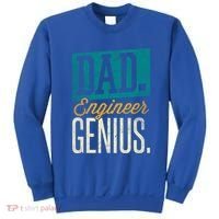 Dad Engineer Genius Engineer Dads Engineer Husbands Meaningful Gift Sweatshirt thumb 0