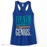 Dad Engineer Genius Engineer Dads Engineer Husbands Meaningful Gift Women's Tank Top thumb 0