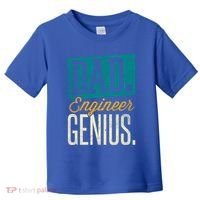 Dad Engineer Genius Engineer Dads Engineer Husbands Meaningful Gift Toddler T-Shirt thumb 0