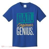 Dad Engineer Genius Engineer Dads Engineer Husbands Meaningful Gift Kids T-Shirt thumb 0