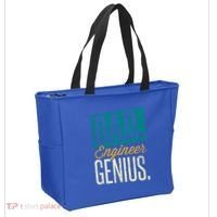 Dad Engineer Genius Engineer Dads Engineer Husbands Meaningful Gift Tote Bag thumb 2