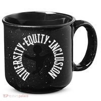 Diversity Equity Inclusion – Empowerment Equality 15oz Campfire Ceramic Mug thumb 0