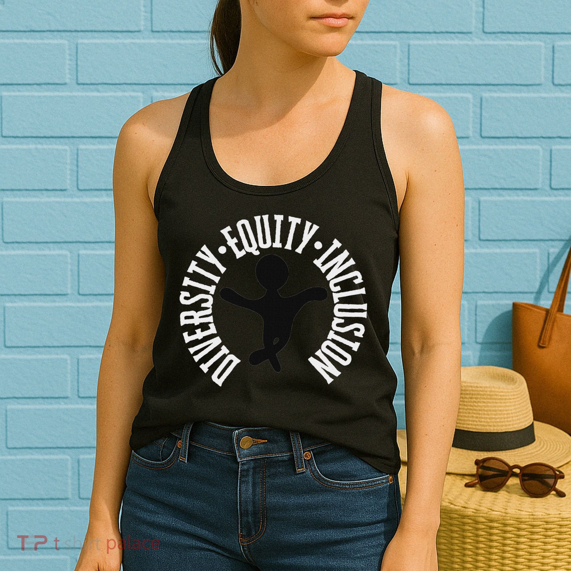 Diversity Equity Inclusion – Empowerment Equality Women's Tank Top