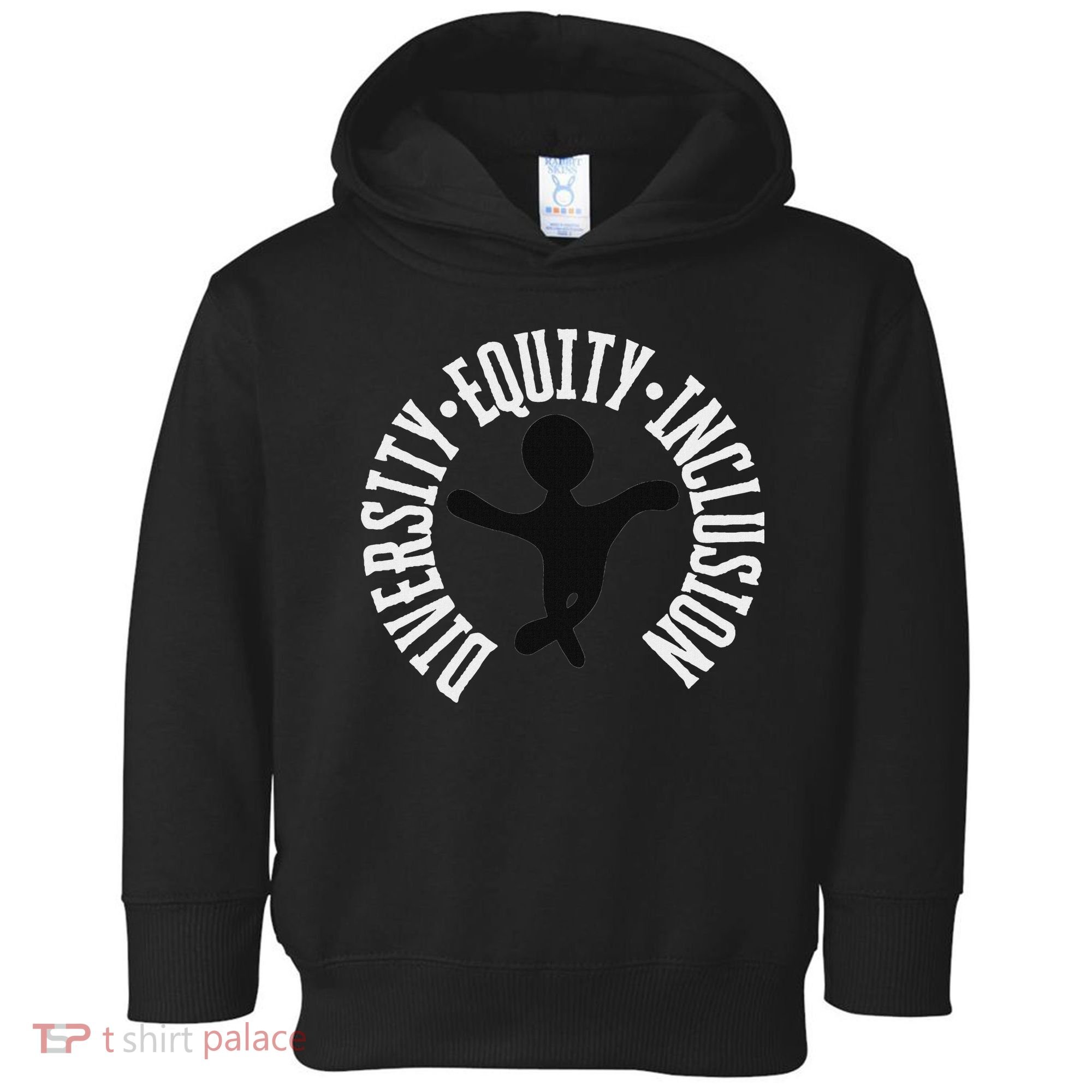 Diversity Equity Inclusion – Empowerment Equality Toddler Hoodie