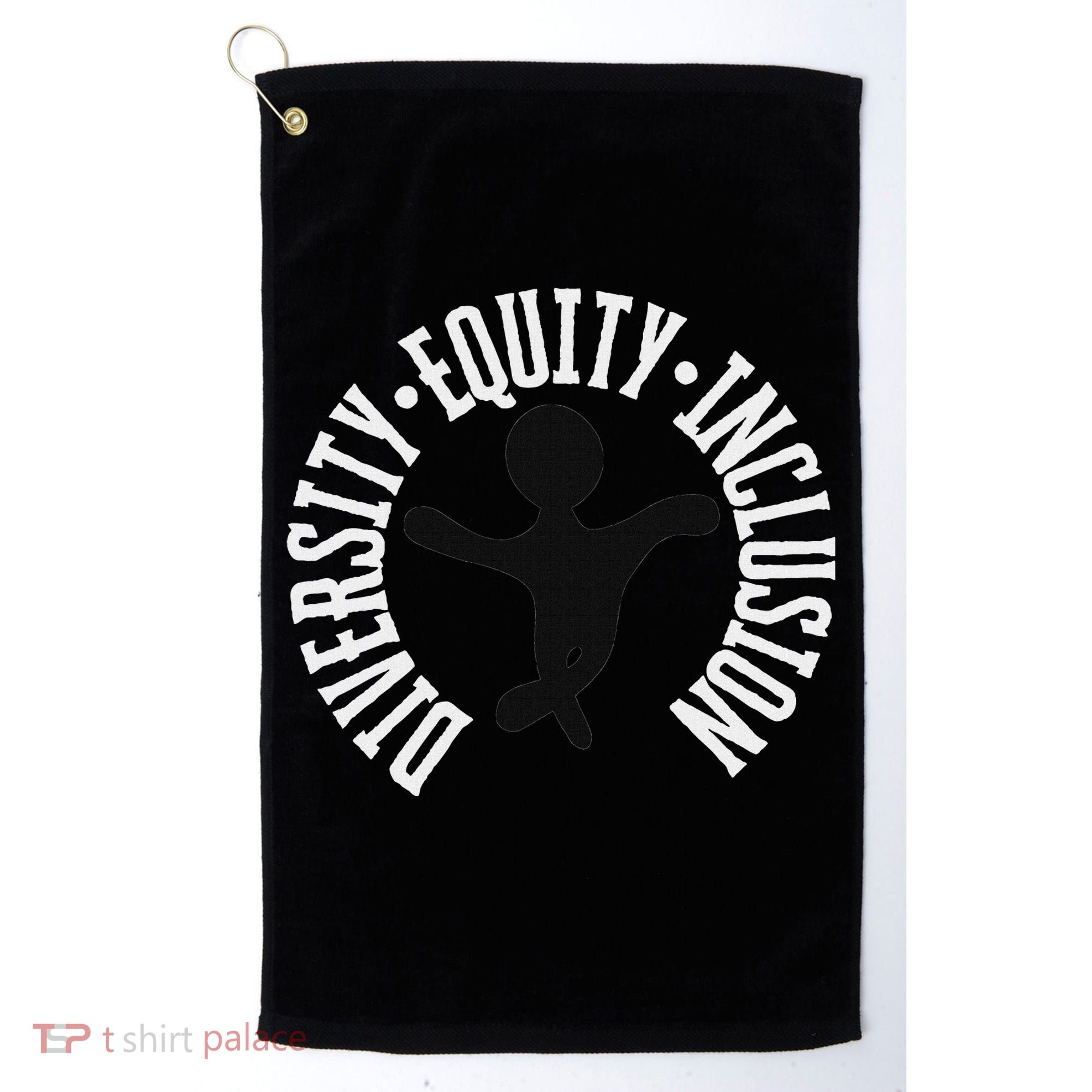 Diversity Equity Inclusion – Empowerment Equality Golf Towel