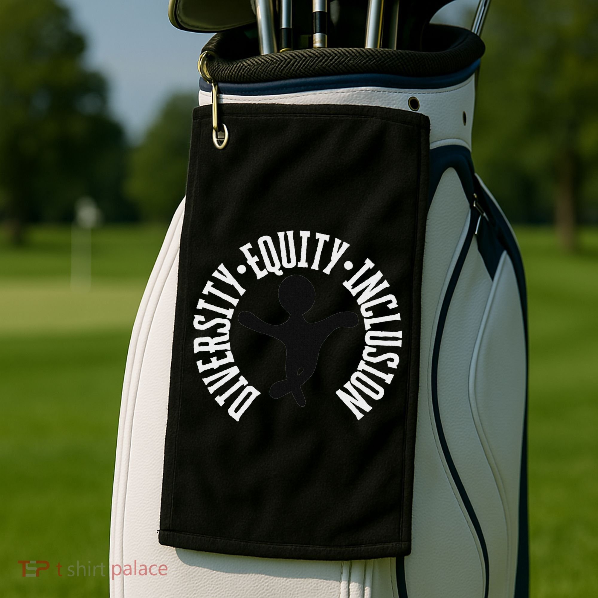 Diversity Equity Inclusion – Empowerment Equality Golf Towel