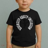 Diversity Equity Inclusion – Empowerment Equality Toddler T-Shirt thumb 2