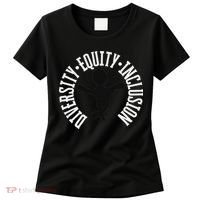 Diversity Equity Inclusion – Empowerment Equality Women's T-Shirt thumb 0