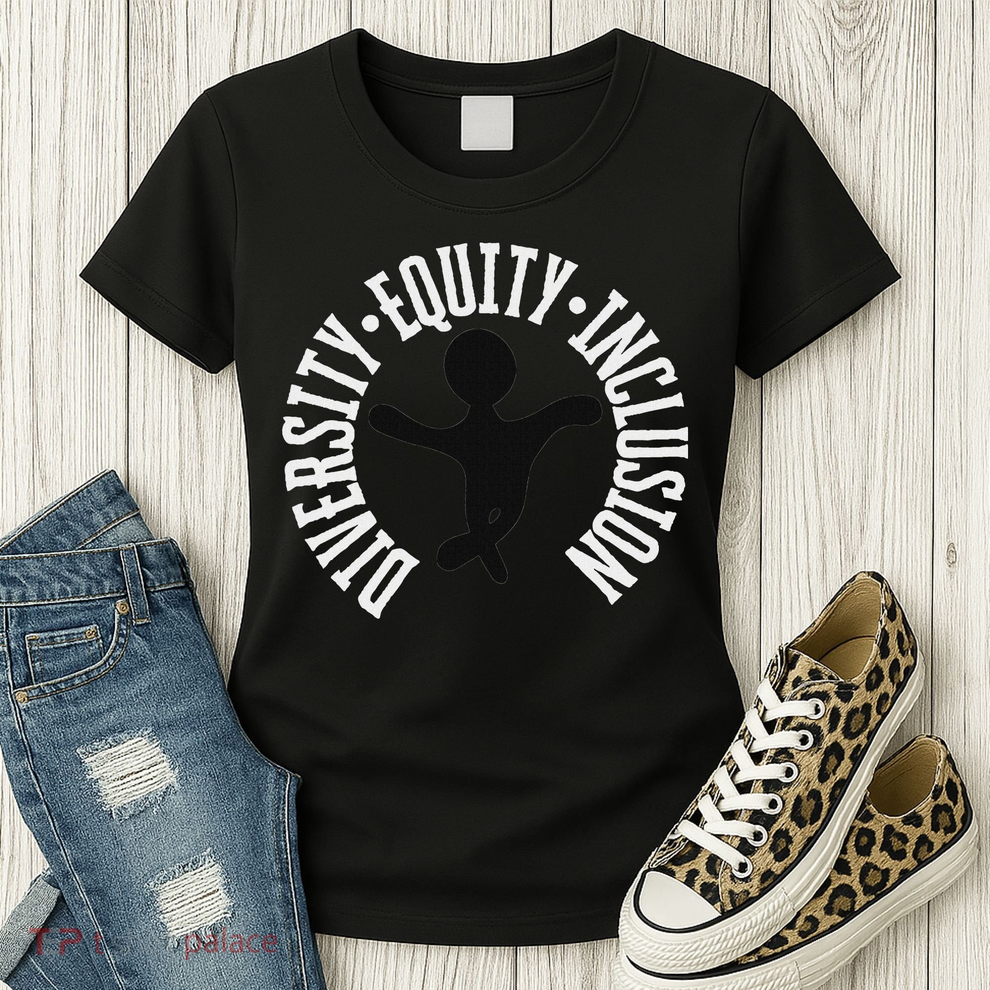 Diversity Equity Inclusion – Empowerment Equality Women's T-Shirt