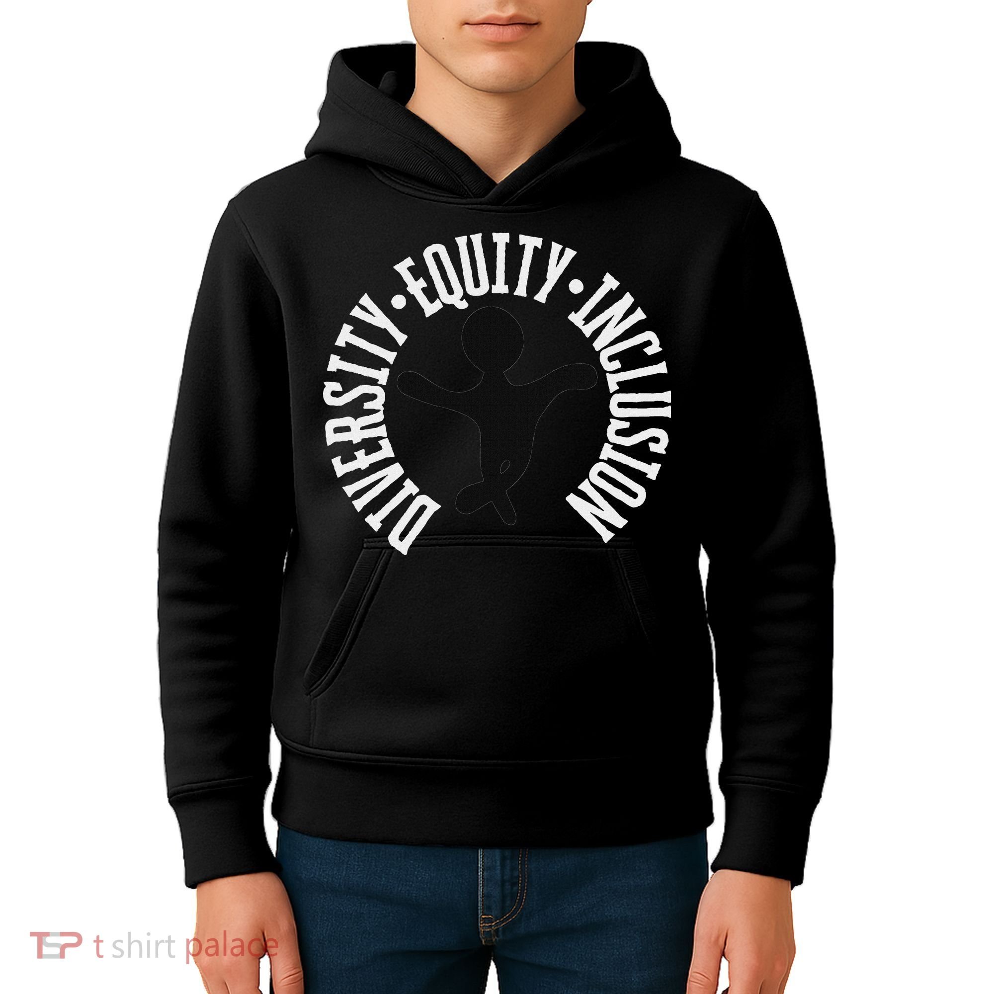 Diversity Equity Inclusion – Empowerment Equality Kids Hoodie