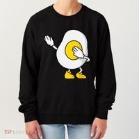 Dabbing Egg I’M So Eggcited Breakfast Gift Women's Sweatshirt thumb 0