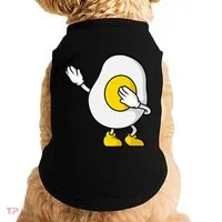 Dabbing Egg I’M So Eggcited Breakfast Gift Doggie Tank thumb 0