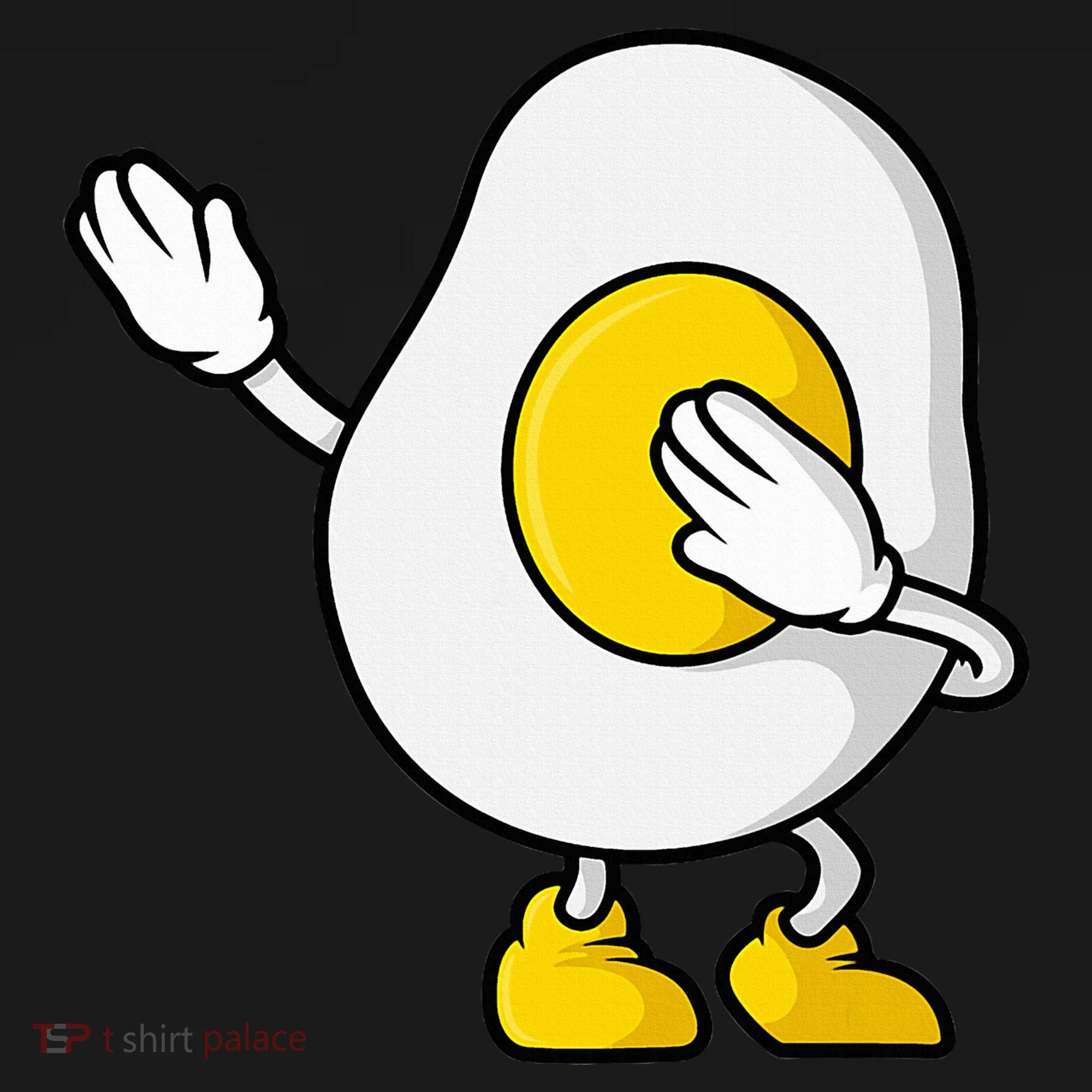 Dabbing Egg I’M So Eggcited Breakfast Gift Doggie Tank
