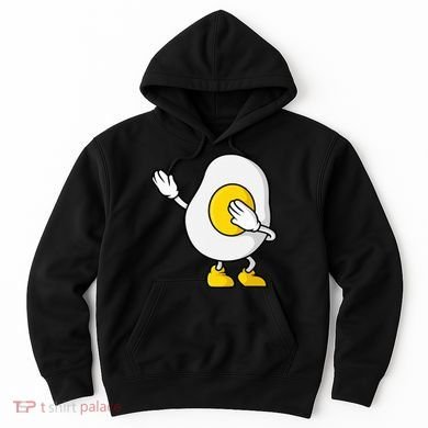 Dabbing Egg I’M So Eggcited Breakfast Gift Hoodie