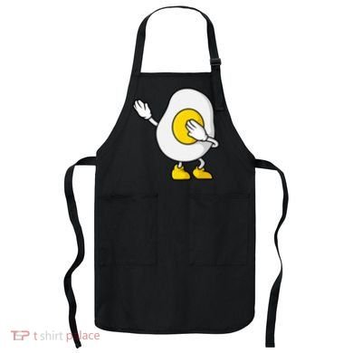 Dabbing Egg I’M So Eggcited Breakfast Gift Apron