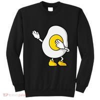 Dabbing Egg I’M So Eggcited Breakfast Gift Sweatshirt thumb 0