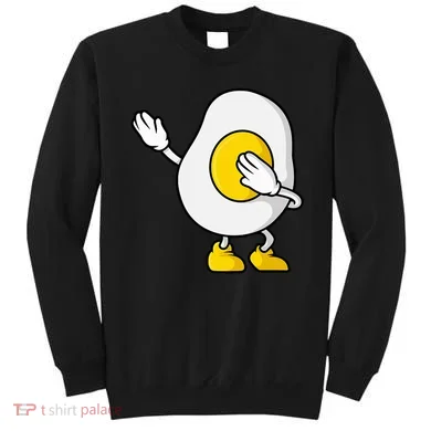 Dabbing Egg I’M So Eggcited Breakfast Gift Sweatshirt