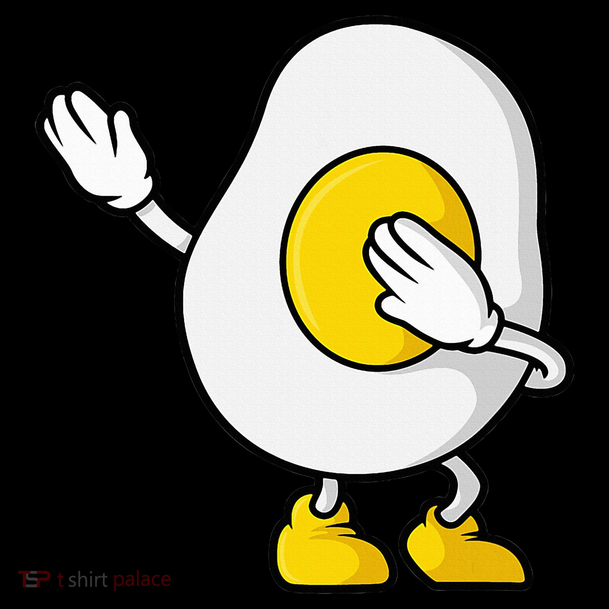 Dabbing Egg I’M So Eggcited Breakfast Gift Sweatshirt