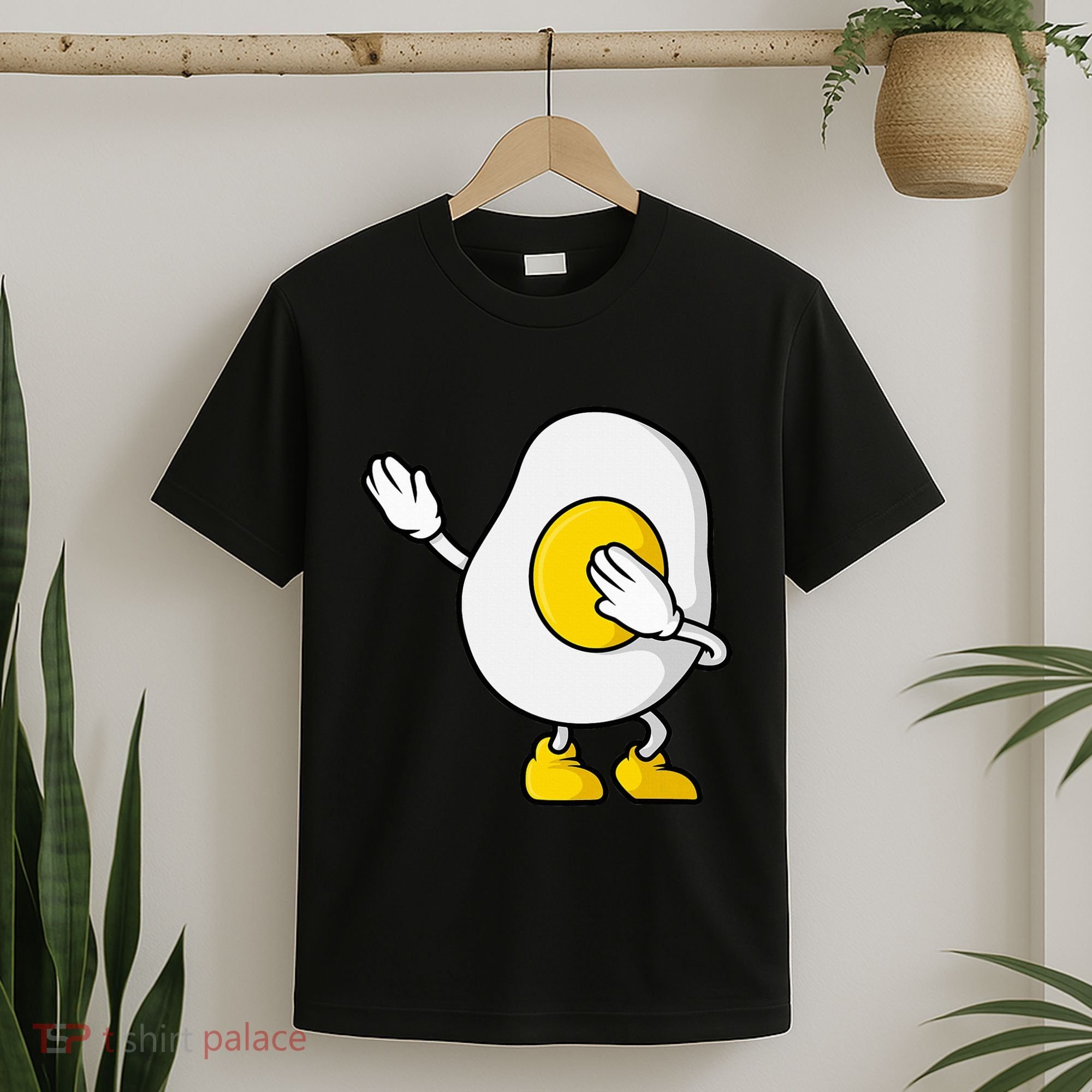 Dabbing Egg I’M So Eggcited Breakfast Gift T-Shirt