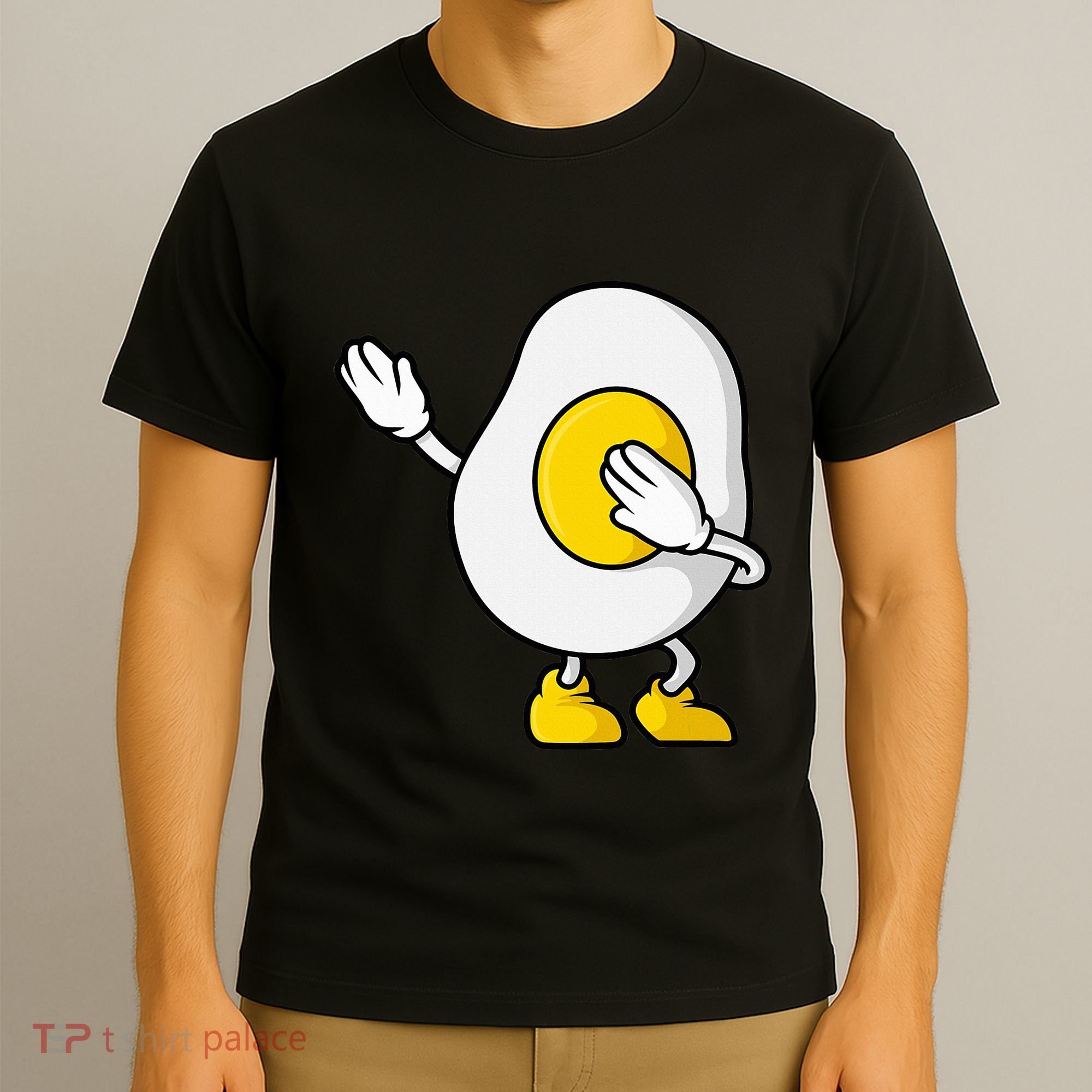 Dabbing Egg I’M So Eggcited Breakfast Gift T-Shirt