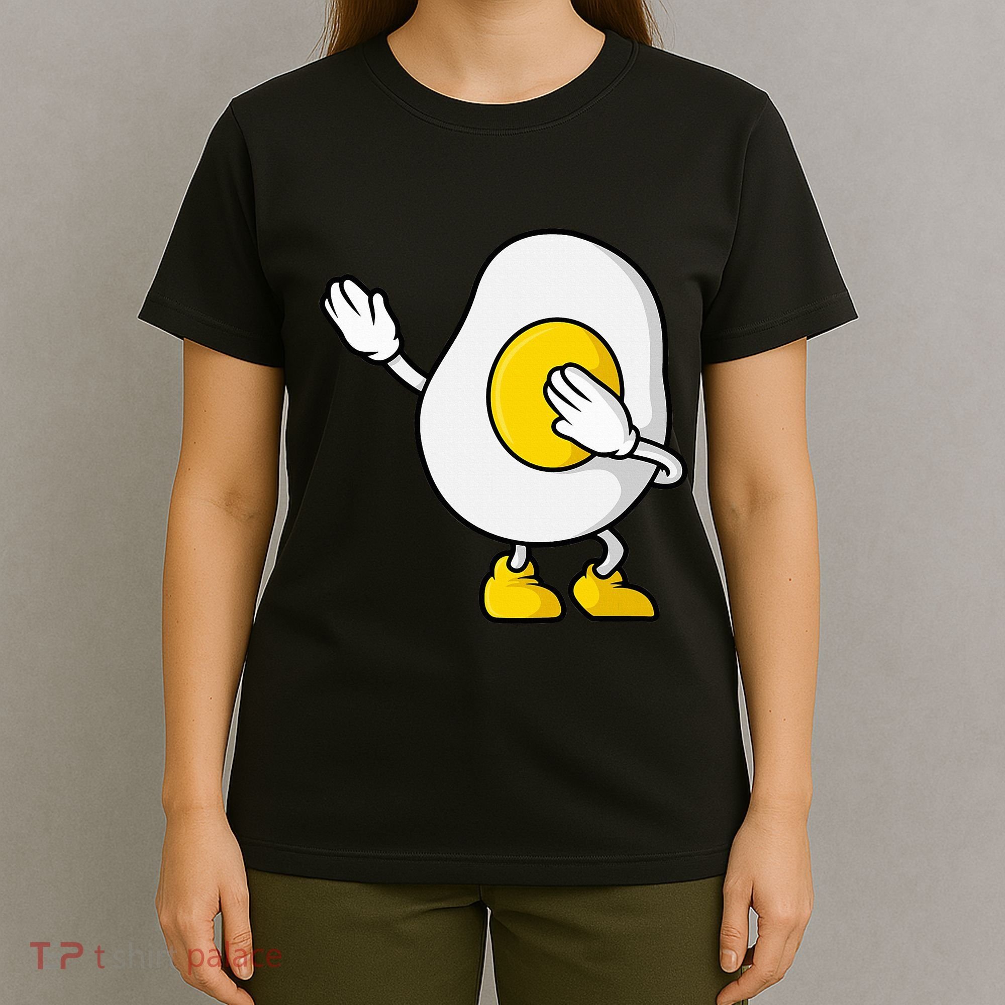 Dabbing Egg I’M So Eggcited Breakfast Gift T-Shirt