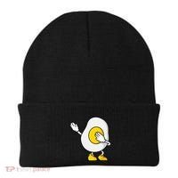 Dabbing Egg I’M So Eggcited Breakfast Gift Beanie thumb 0