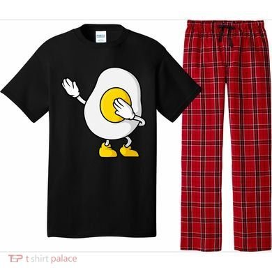 Dabbing Egg I’M So Eggcited Breakfast Gift Pajama Set