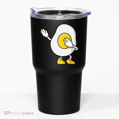 Dabbing Egg I’M So Eggcited Breakfast Gift Tumbler