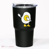 Dabbing Egg I’M So Eggcited Breakfast Gift Tumbler thumb 0